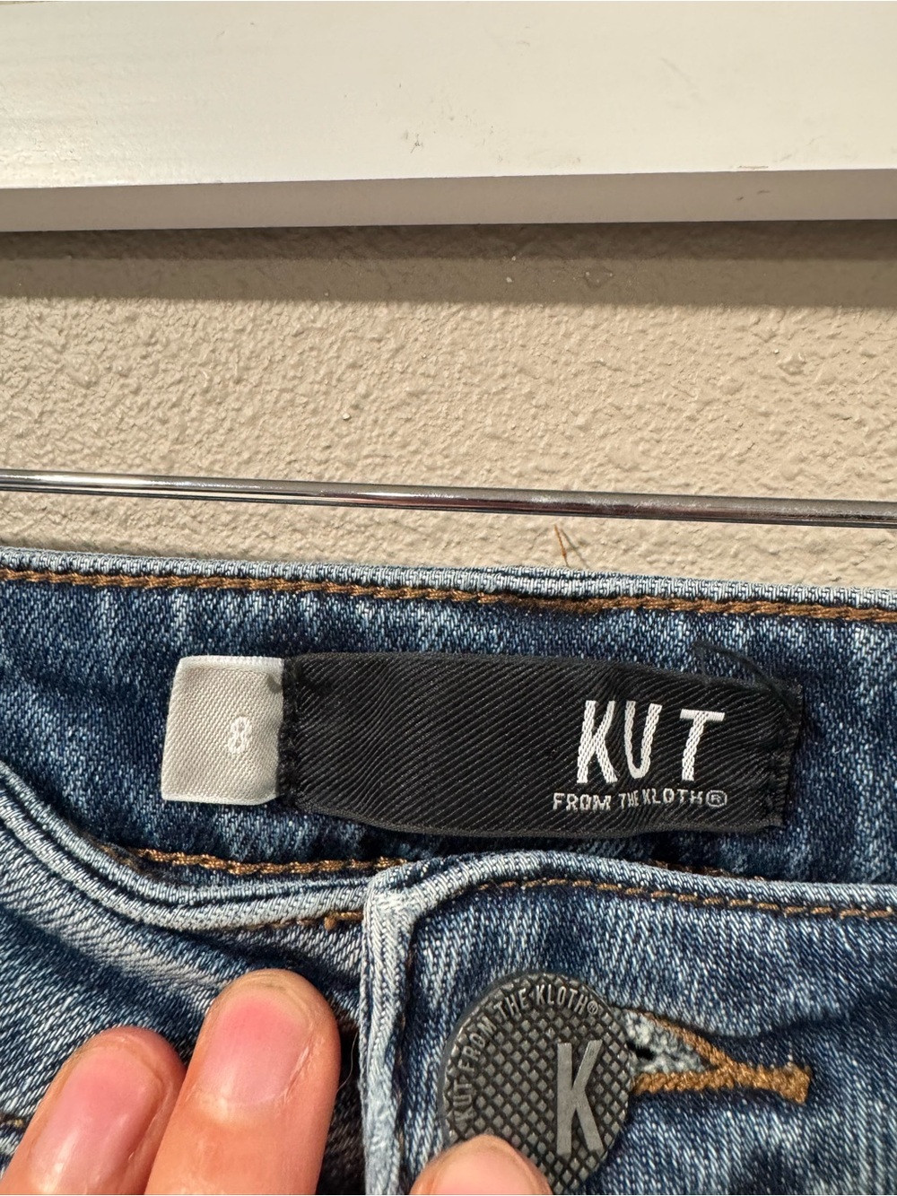 KUT from the Kloth Wide Leg Crop - Picture 3 of 9